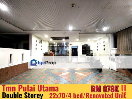 Taman Pulai Utama / Skudai / Double Storey Terrace , Johor, Skudai