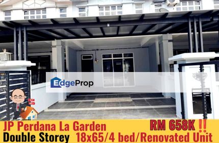 Jp Perdana / Jalan Jaya Putra / Double Storey Terrace , Johor, Johor Bahru