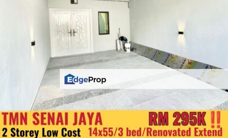 Taman Senai Jaya / Senai / Double Storey Low Cost , Johor, Senai