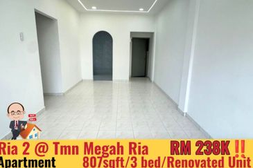 Ria 2 Apartment, Taman Megah Ria