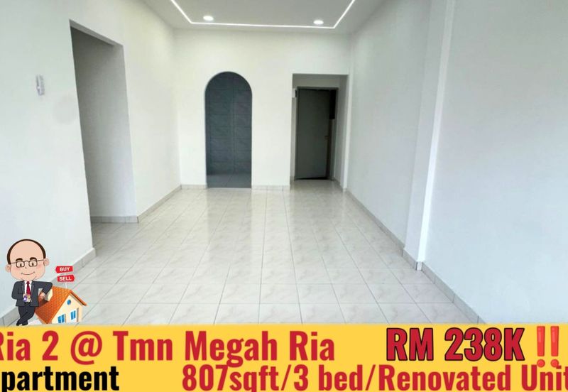 Ria 2 Apartment, Taman Megah Ria