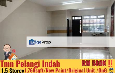 Taman Pelangi Indah / Jalan Pesona / 1.5 Storey Terrace , Johor, Ulu Tiram