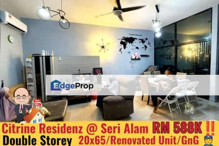 Citrine Residenz / Bandar Seri Alam / Double Storey Terrace , Johor, Masai