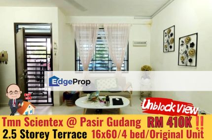 Taman Scientex / Jalan Tiong / Pasir Gudang / 2.5 Storey , Johor, Pasir Gudang