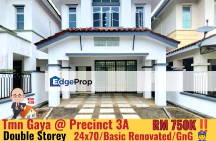 Taman Gaya / Precinct 3A / Double Storey Terrace , Johor, Ulu Tiram