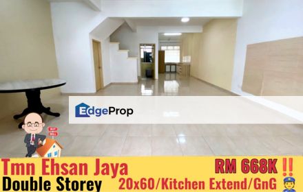 Taman Ehsan Jaya 6 / Double Storey Terrace , Johor, Johor Bahru