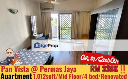 Pan Vista / Permas Jaya / Apartment , Johor, Permas Jaya/Senibong