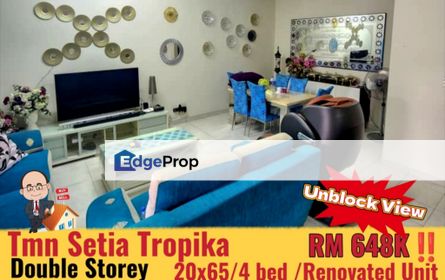 Taman Setia Tropika / Johor bahru / Double Storey Terrace , Johor, Setia Tropika