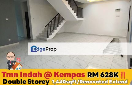 Taman Indah / Kempas / Double Storey Terrace , Johor, Johor Bahru