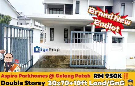 Aspira Parkhomes / Gelang Patah / Double Storey / Endlot , Johor, Gelang Patah