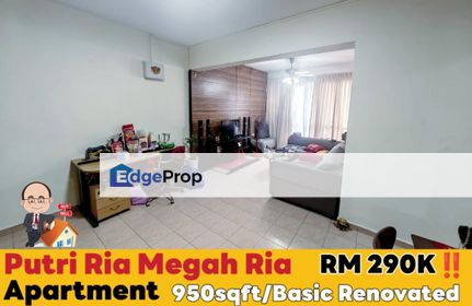 Putri Ria Apartment / Taman Megah Ria , Johor, Masai