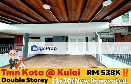 Taman Kota / Kulai / Double Storey Terrace , Johor, Kulai