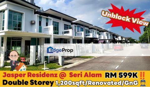 Jasper Residenz / Bandar Seri Alam / Double Storey Terrace , Johor, Masai