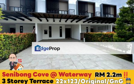 Senibong Cove / Waterway / 3 Storey Terrace , Johor, Masai