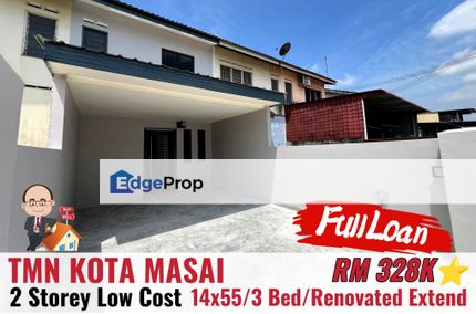 Taman Kota Masai / Jalan Tembikai / Double Storey Low Cost , Johor, Pasir Gudang