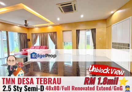 Taman Desa Tebrau / Jalan Harmonium / 2.5 Storey Semi D , Johor, Johor Bahru