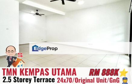 Taman Kempas Utama / 2.5 Storey Terrace , Johor, Johor Bahru