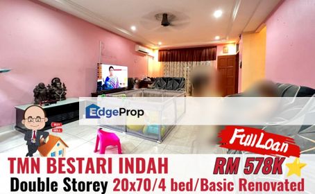 Taman Bestari Indah / Ulu Tiram / Double Storey Terrace , Johor, Ulu Tiram