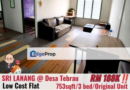 Taman Desa Tebrau / Sri Lanang / Low Cost Flat , Johor, Johor Bahru