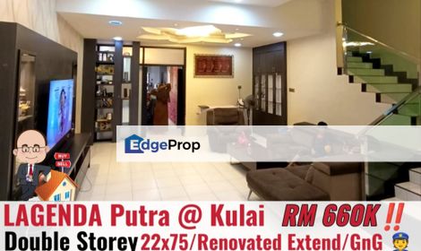 Taman Lagenda Putra / Kulai / Double Storey Terrace , Johor, Kulai