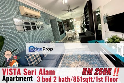 Vista Seri Alam / Bandar Seri Alam / Apartment , Johor, Masai