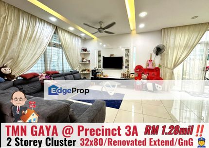 Taman Gaya / Jalan Sasa / Precinct 3A / Double Storey Cluster , Johor, Ulu Tiram