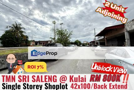 Taman Sri Saleng / Kulai / Single Storey Shop, Johor, Kulai
