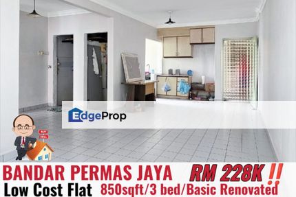 Rumah Pangsa / Permas Jaya / Low Cost Flat , Johor, Pasir Gudang