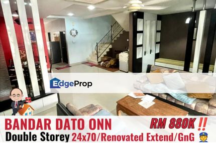 Bandar Dato Onn / Jalan Perjiranan 10 / Double Storey Terrace , Johor, Johor Bahru