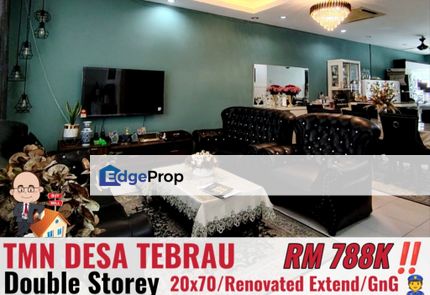 Taman Desa Tebrau / Jalan Harmonium / Double Storey Terrace , Johor, Johor Bahru
