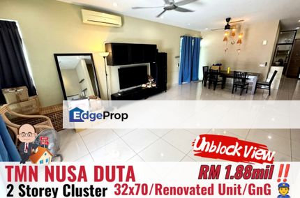 Taman Nusa Duta / Double Storey Cluster , Johor, Johor Bahru