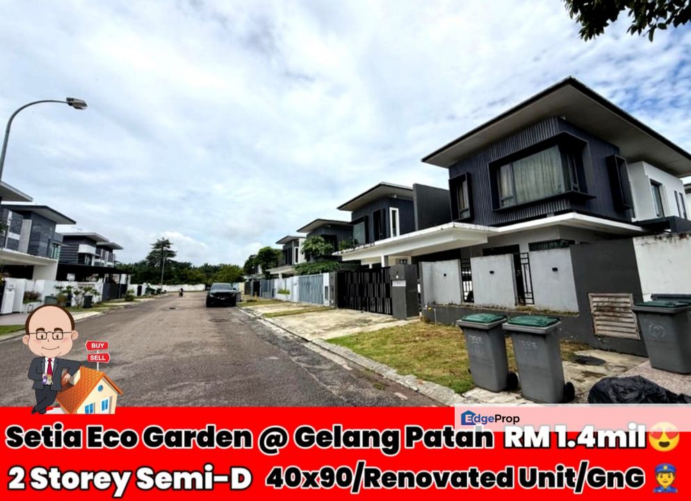Setia Eco Garden / Jalan Laman Setia / Double Storey Semi D , Johor, Gelang Patah