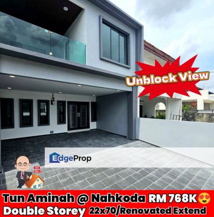 Taman Ungku Tun Aminah / Jalan Nahkoda / Double Storey Terrace , Johor, Skudai