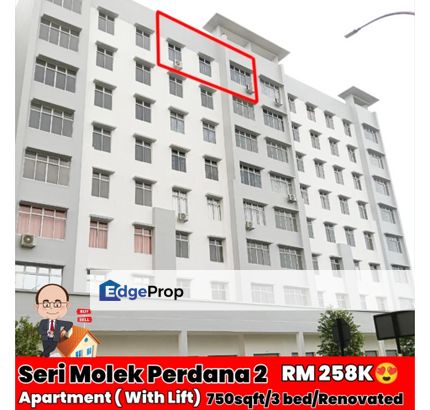 Taman Seri Molek Perdana 2 / Apartment , Johor, Masai