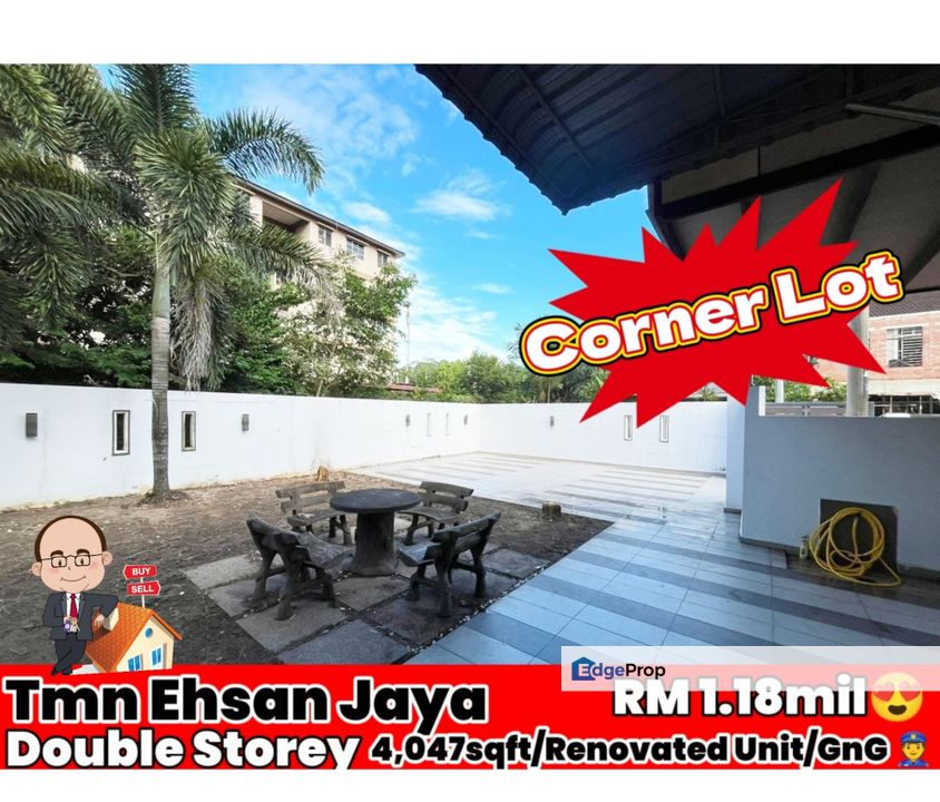 Taman Ehsan Jaya / Double Storey Terrace / Corner Lot for Sale @RM1 ...