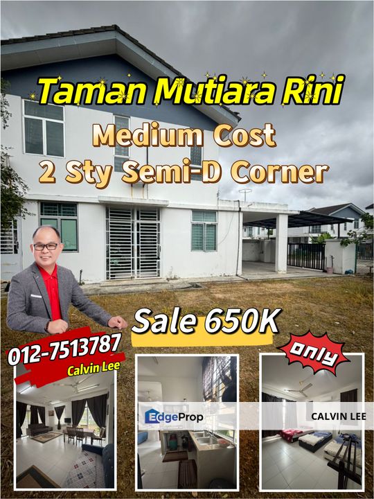 Mutiara Rini Skudai Iskandar Puteri Semi-D Corner, Johor, Skudai
