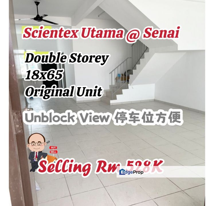 Taman Scientex Utama / Senai / Double Storey Terrace , Johor, Senai