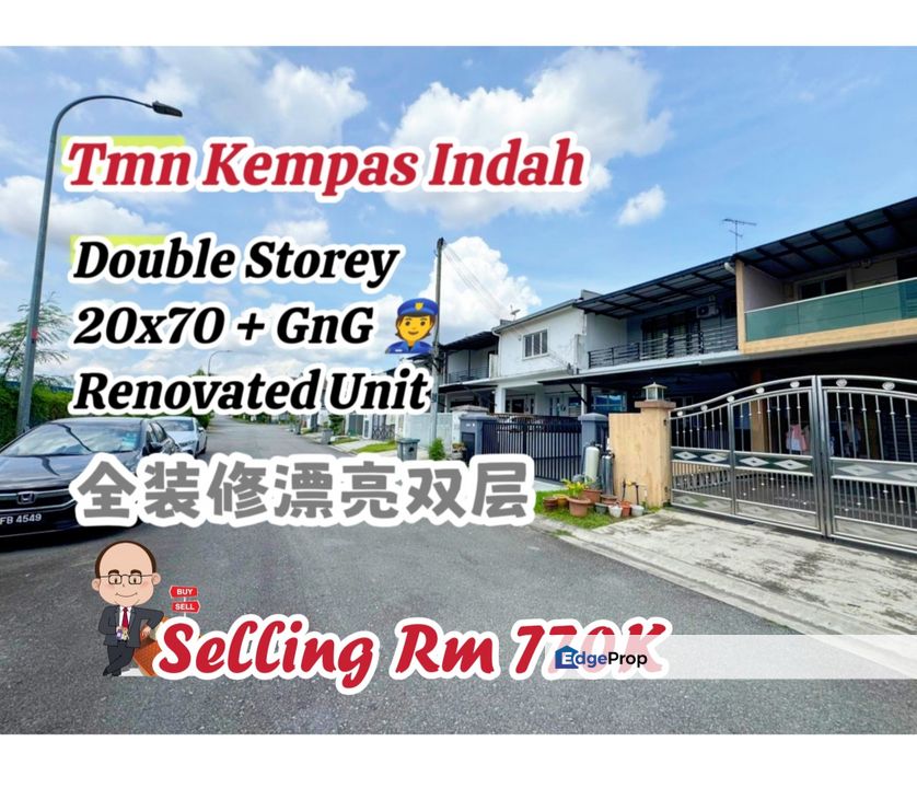 Taman Kempas Indah / Double Storey Terrace , Johor, Johor Bahru