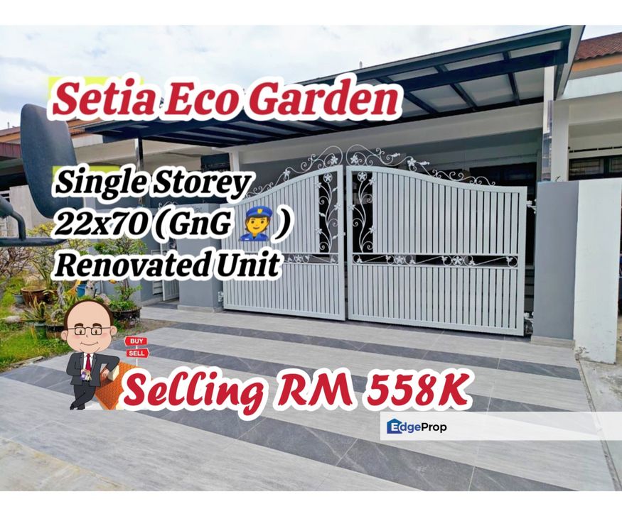 Setia Eco Garden / Jalan Laman Setia / Gelang Patah / Single Storey Terrace , Johor, Gelang Patah