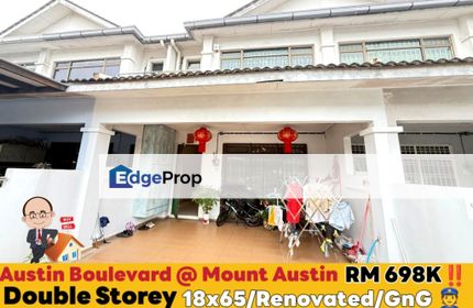 Austin Boulevard / Taman Mount Austin / Double Storey Terrace , Johor, Johor Bahru