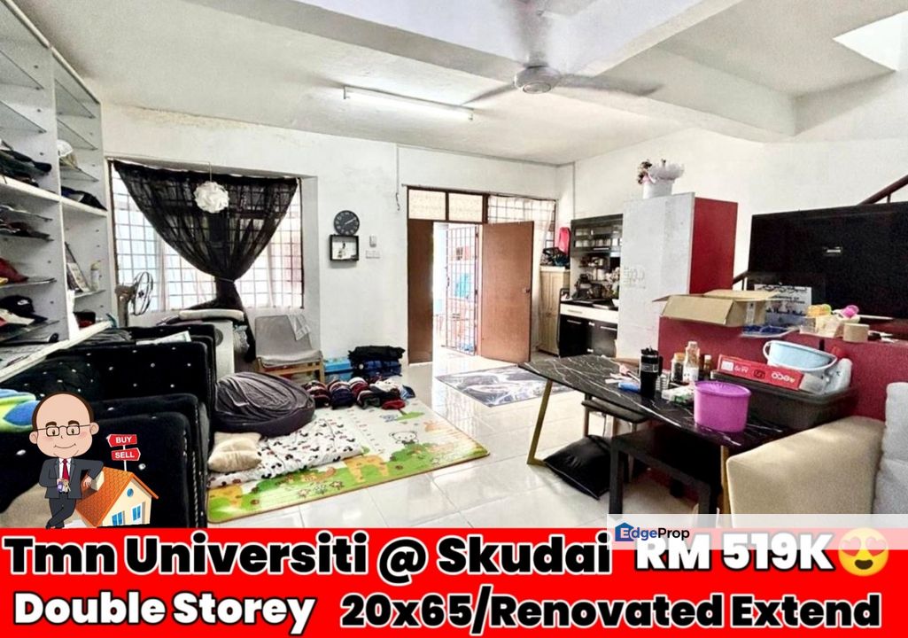 Taman Universiti / Jalan Penyiaran / Double Storey Terrace , Johor, Skudai