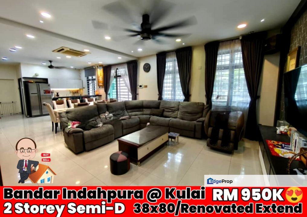 Bandar Indahpura / Jalan Matahari / Kulai / Double Storey Semi D , Johor, Kulai