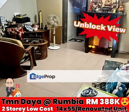 Taman Daya / Jalan Rumbia / 2 Storey Medium Cost , Johor, Johor Bahru