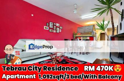 Tebrau City Residence / Taman Desa Tebrau / Apartment , Johor, Johor Bahru