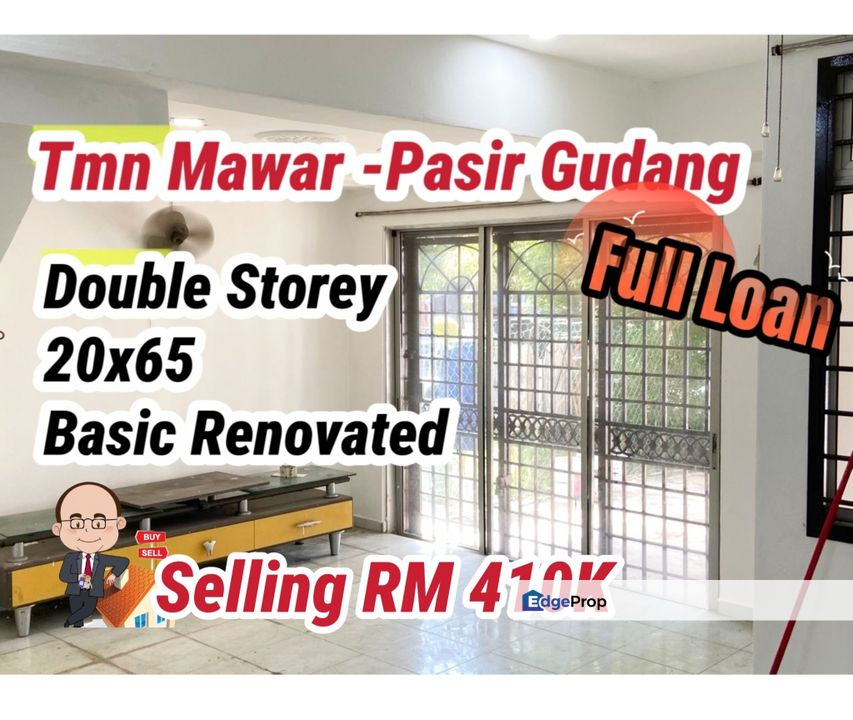 Taman Mawar/ Jalan Mawar / Pasir Gudang / Double Storey Terrace , Johor, Pasir Gudang