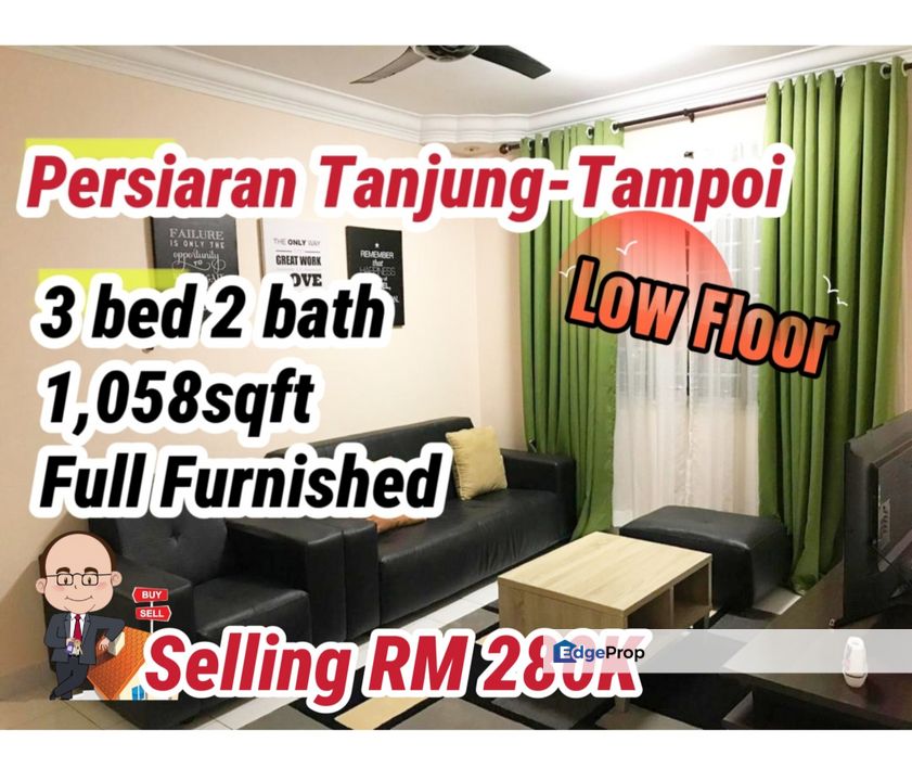 Pangsapuri Persiaran Tanjung / Tampoi / Apartment , Johor, Johor Bahru