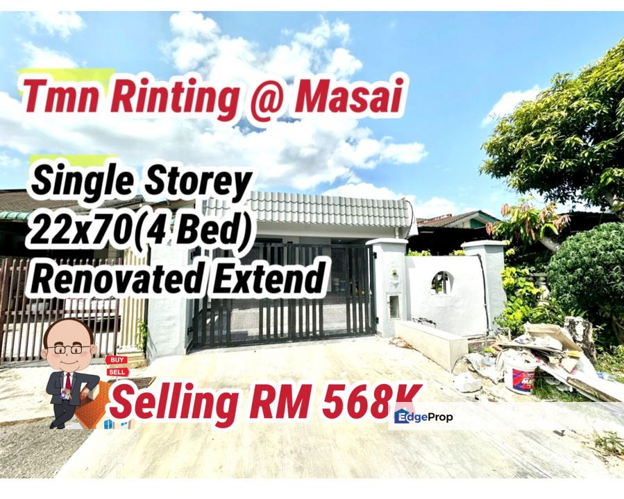 Taman Rinting / Jalan Tembusu / 1.5 Storey Terrace for Sale @RM568,000 ...
