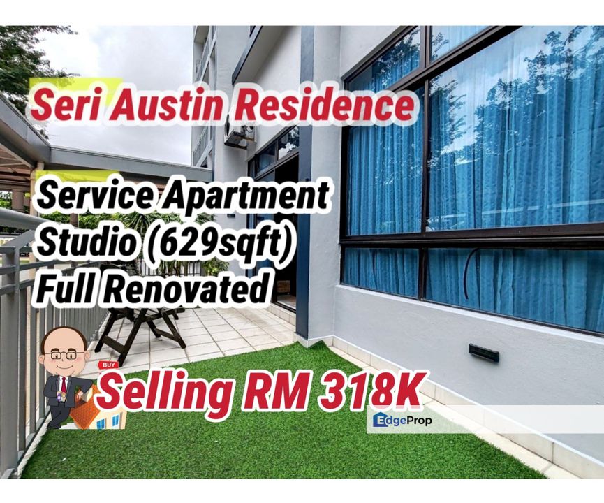 Seri Austin Residence / Taman Seri Austin / Studio , Johor, Johor Bahru