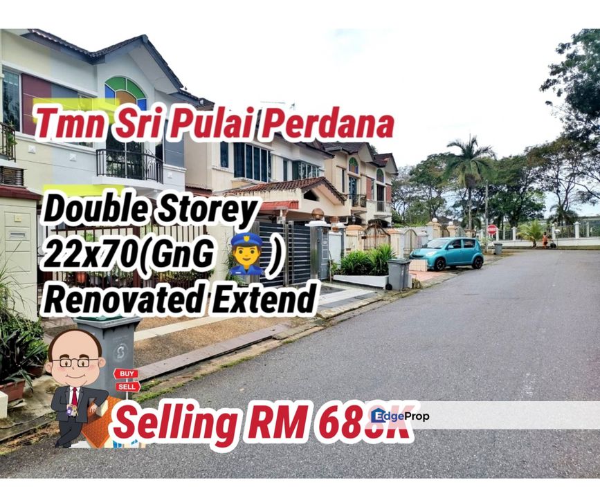 Taman Sri Pulai Perdana / Kangkar Pulai / Double Storey Terrace , Johor, Skudai