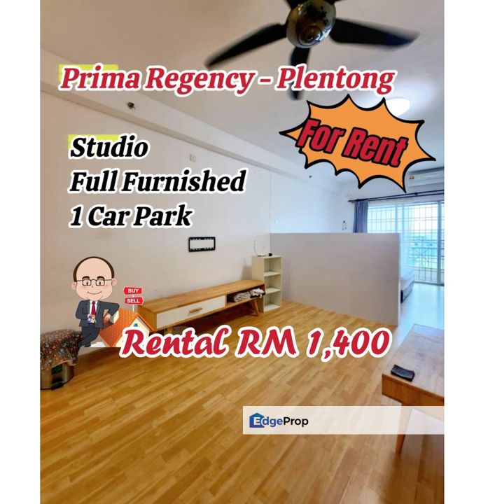 Prima Regency / Plentong / Studio , Johor, Plentong